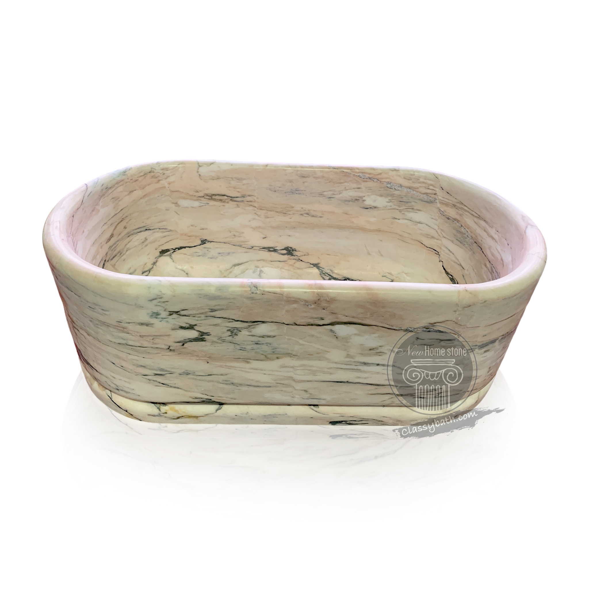 Luxury marble bathtub