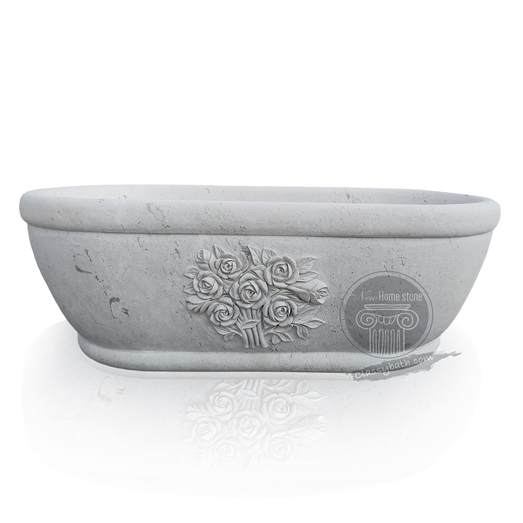 Limestone Bathtub