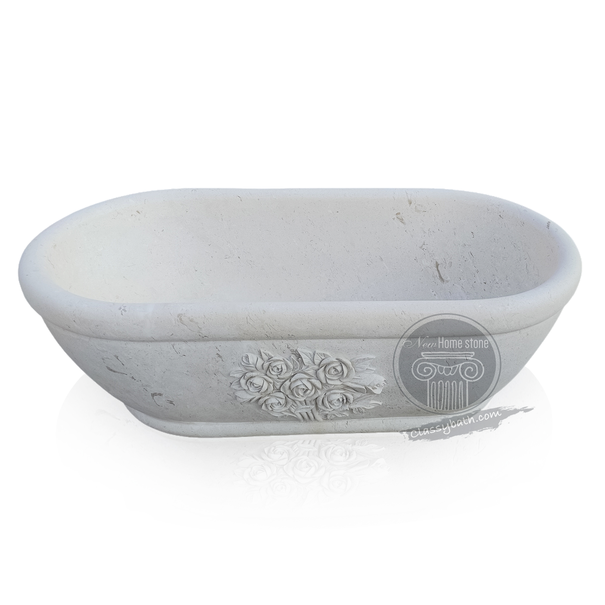 Limestone Bathtub