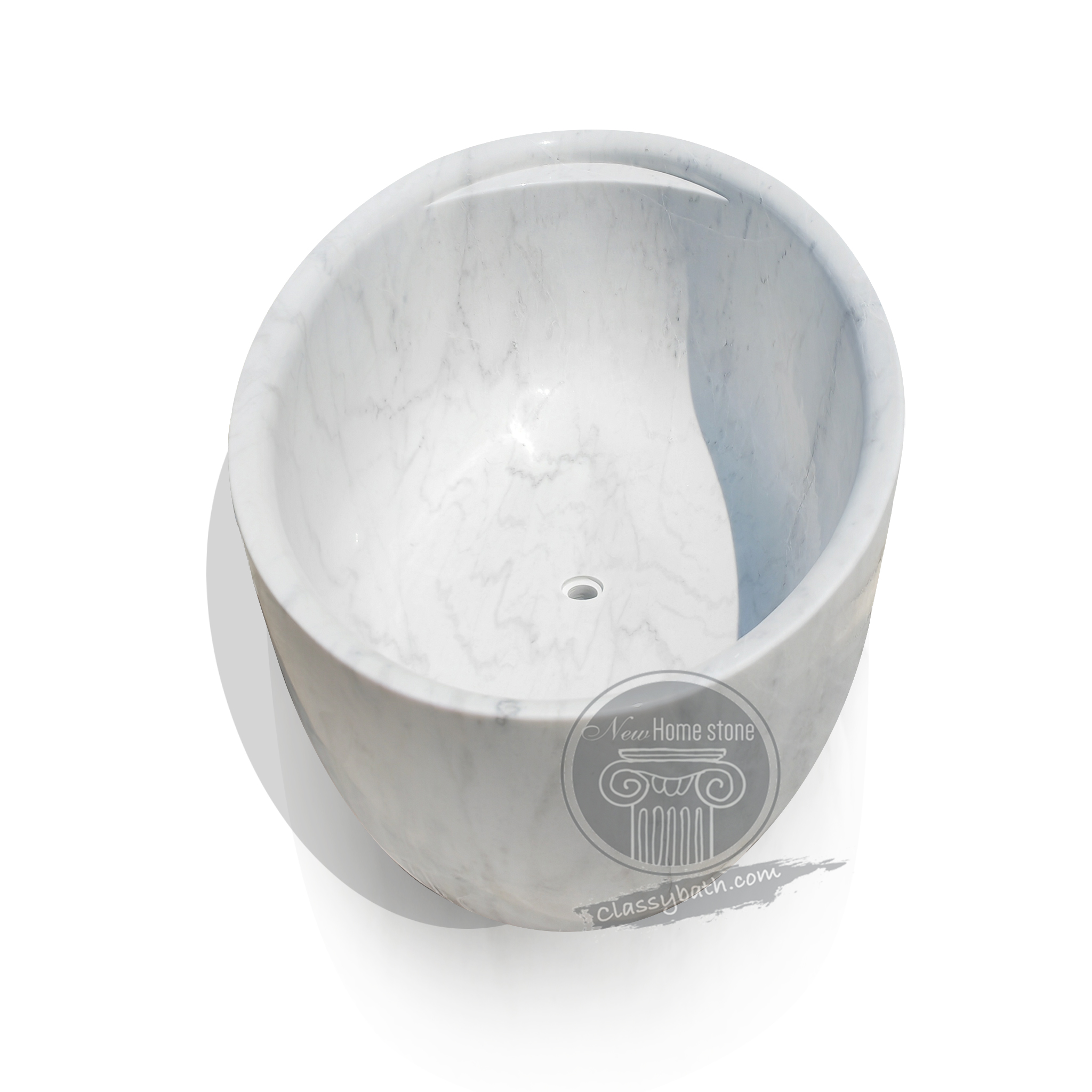 luxury bathtub with wine holder