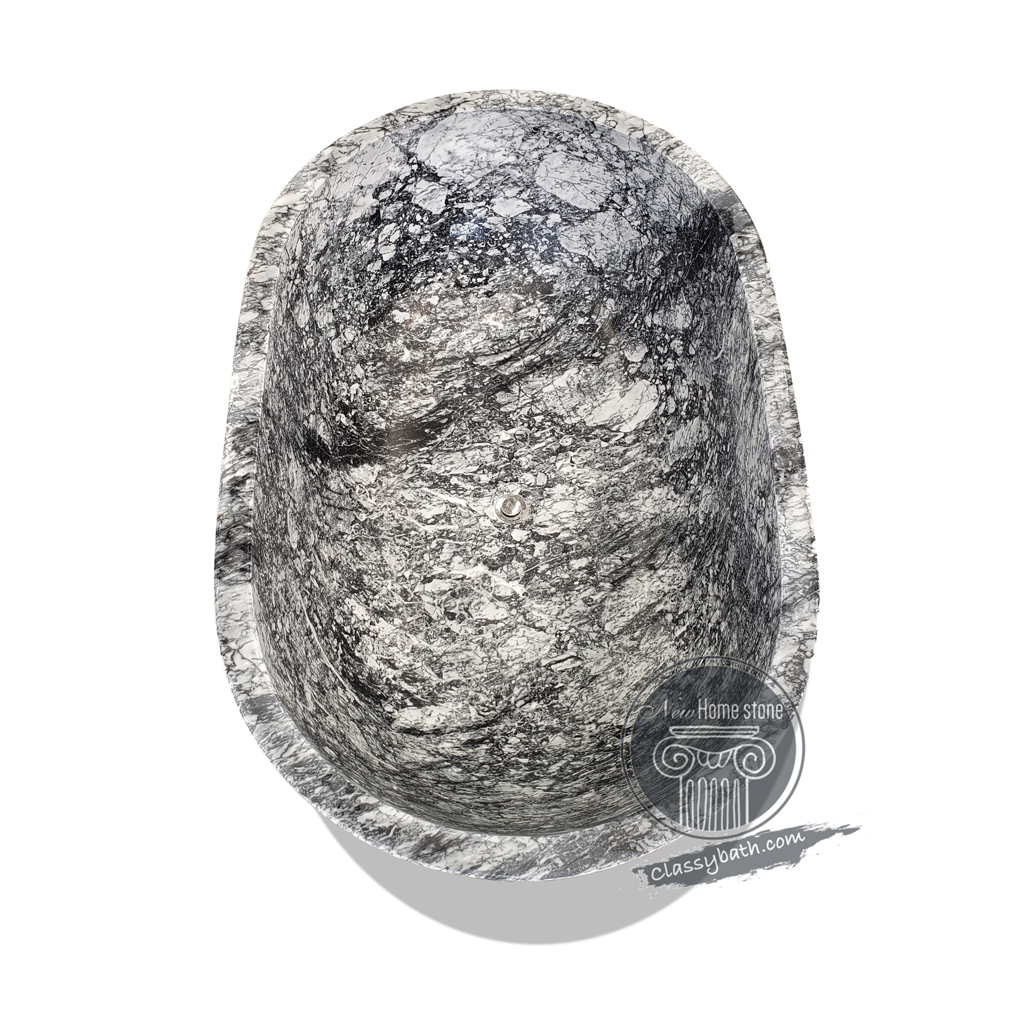 Modern Elegance Marble Soaking Tub