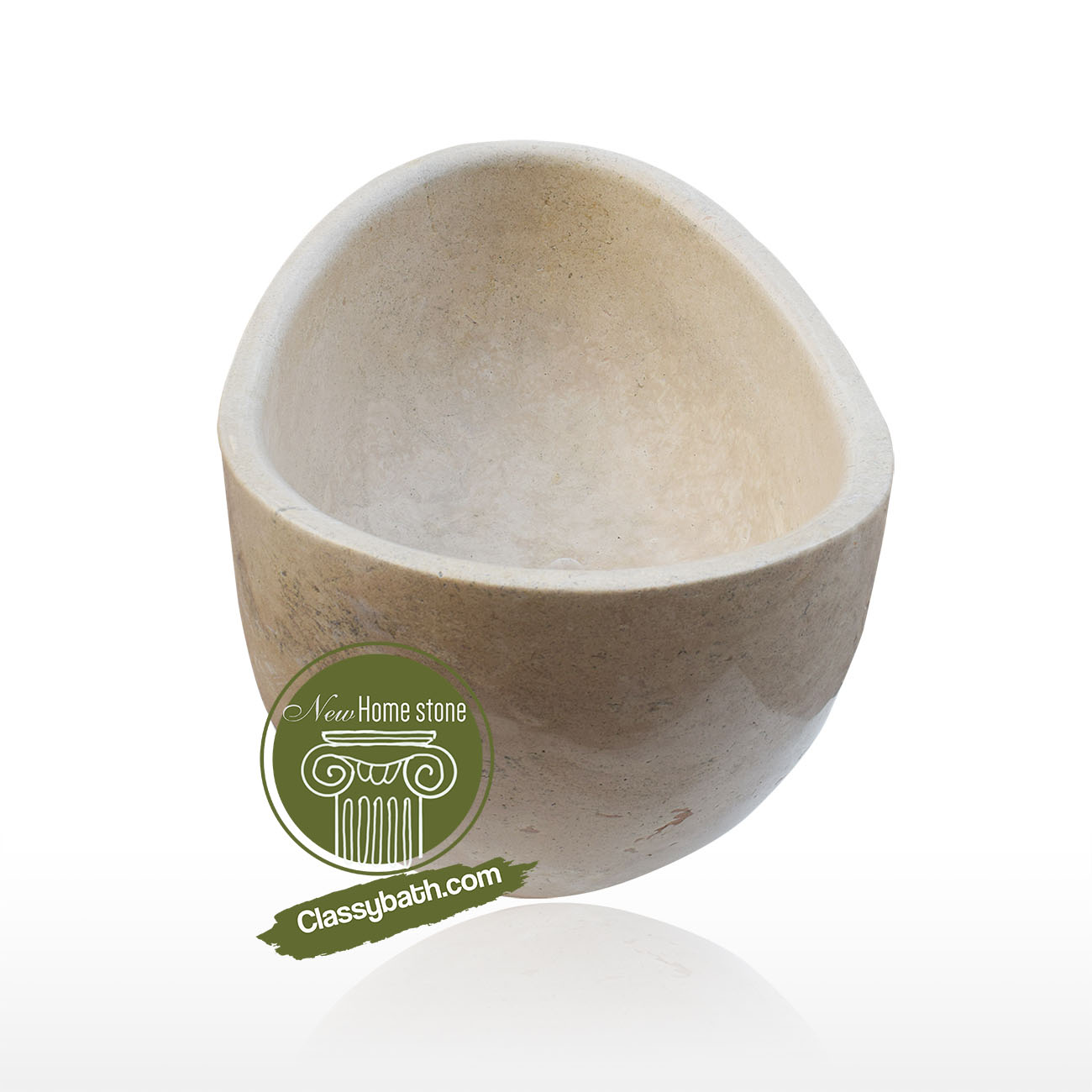 Oval Granite Marble Bathtub